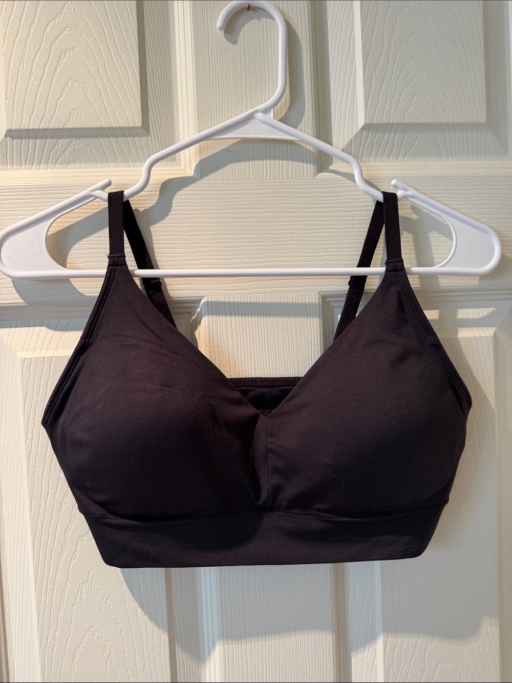 Jockey Black Seamless Sports Bralette